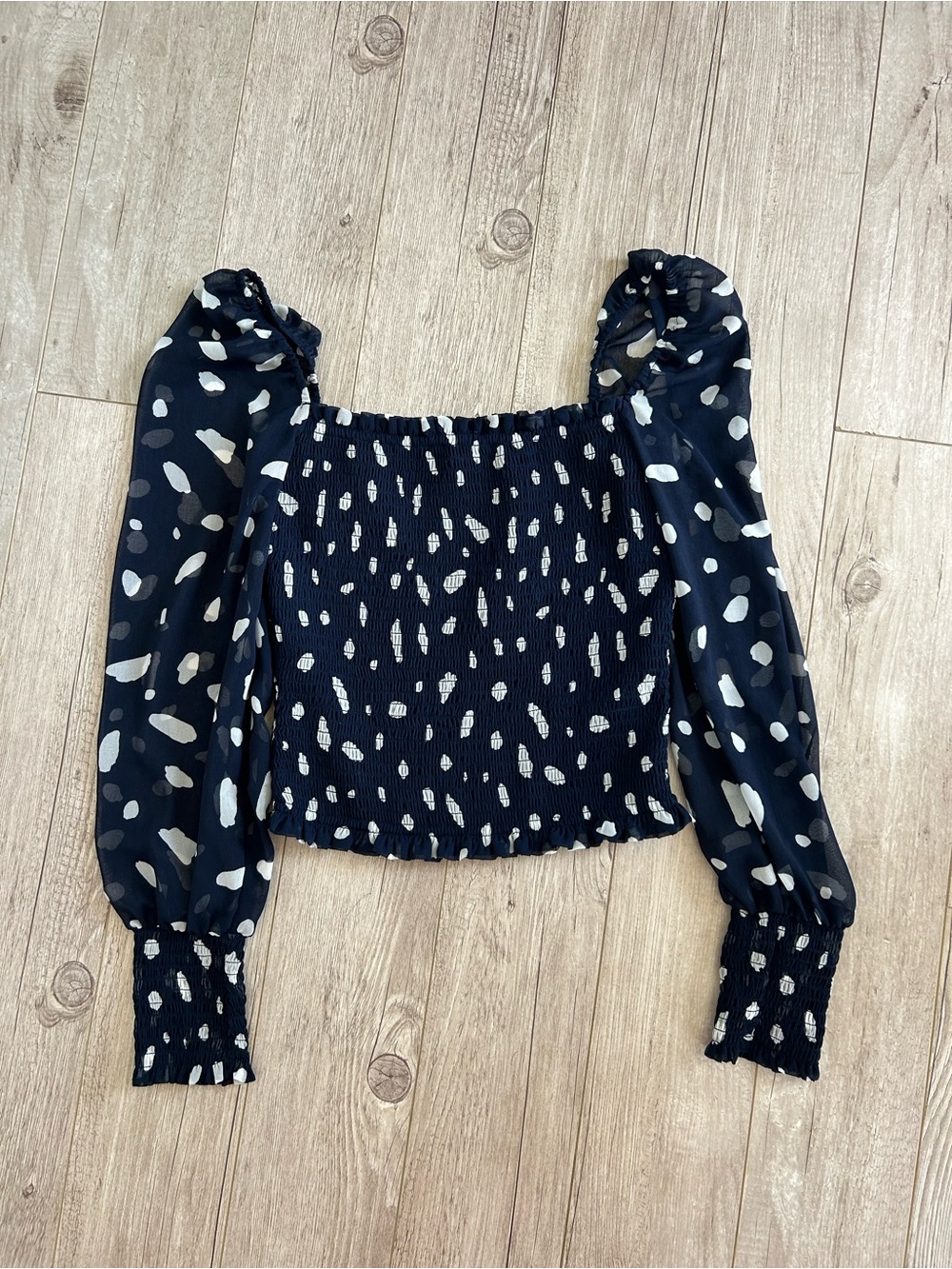 Wilfred Navy Tempest Blouse